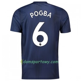 Koszulka Manchester United Pogba 6 2018-2019 Trzeci Koszulki Piłkarskie Krótki Rękaw